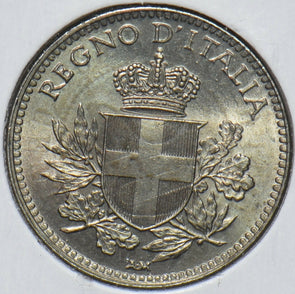 Italy 1918 R 20 Centesimi lustrous BU 490814 combine shipping