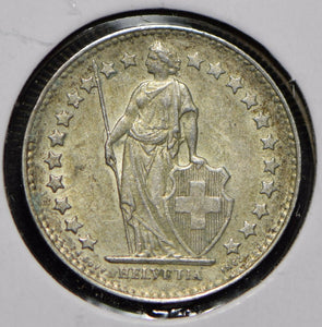 Switzerland 1944 1/2 Franc  150064 combine shipping