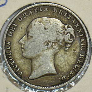 Great Britain 1860 Shilling 197378 combine shipping