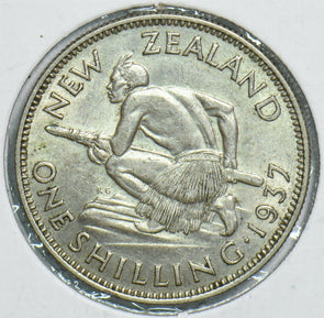 New Zealand 1937 Shilling 0 240886 combine shipping