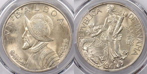 Panama 1947 Balboa PCGS MS 64 PC1380 combine shipping