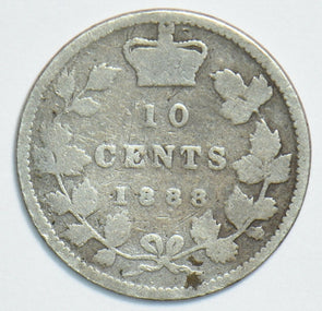 Canada 1888 10 Cents 198026 combine shipping