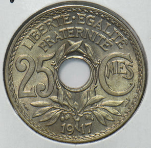 France 1917 25 Centimes 190938 combine shipping