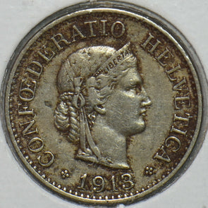 Switzerland 1913 10 Rappen 152239 combine shipping
