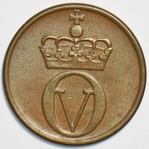 Norway 1966 2 Ore Black gouse animal 153259 combine shipping
