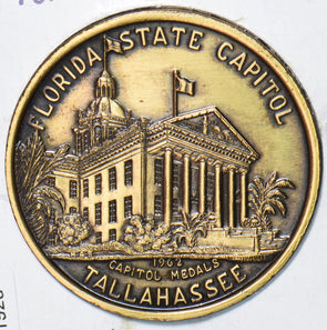 1962 Florida Token Capitol Medal Florida State Capitol TALLAHASSEE 191925 combi