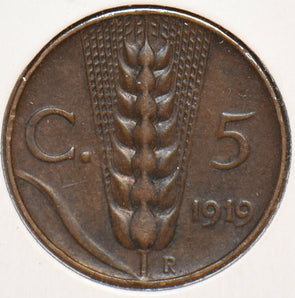 Italy 1919 5 Centesimi 150951 combine shipping