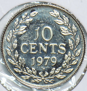 Liberia 1979 10 Cents Proof 198391 combine shipping