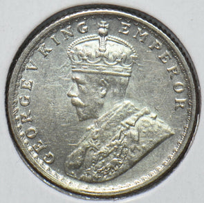 India British 1918 C 1/4 Rupee 294109 combine shipping