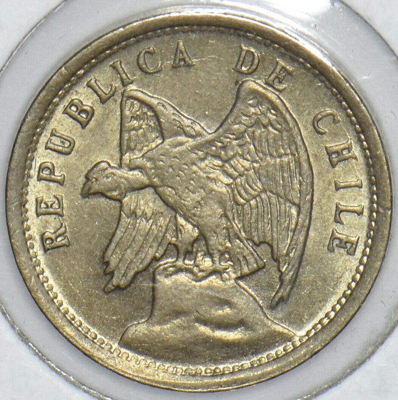 Chile 1928 5 Centavos Condor animal 291193 combine shipping