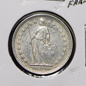 Switzerland 1914 1/2 Franc  900739 combine shipping
