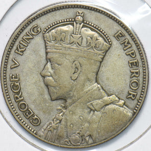 New Zealand 1934 George V 1/2 Crown Ram animal 192198 combine shipping