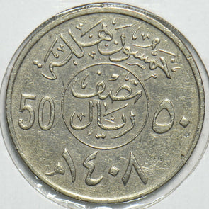 Saudi Arabia 1408 AH 50 Riyals 197312 combine shipping