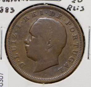 Portugal 1883 20 Reis  150307 combine shipping