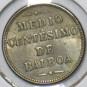 Panama 1907 1/2 Centesimo 296295 combine shipping