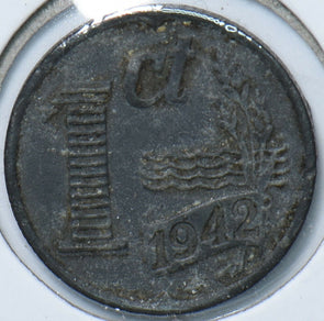 Netherlands 1942 Cent 902527 combine shipping
