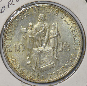 Czechoslovakia 1944 10 Korun 294540 combine shipping
