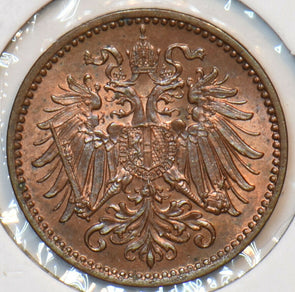 Austria 1900 Heller Eagle animal 194840 combine shipping