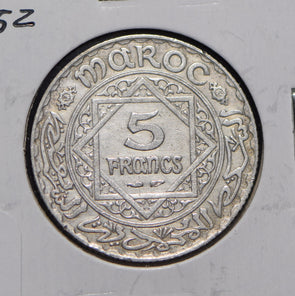 Morocco 1933 1352 5 Francs  191683 combine shipping