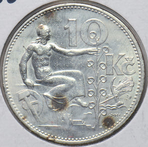 Czechoslovakia 1930 10 Korun 150380 combine shipping