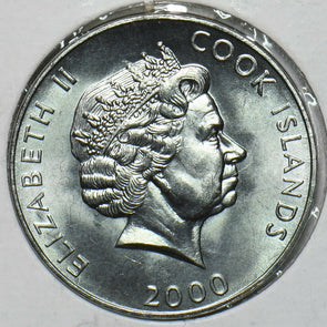 Cook Islands 2000 5 Cent 196832 combine shipping