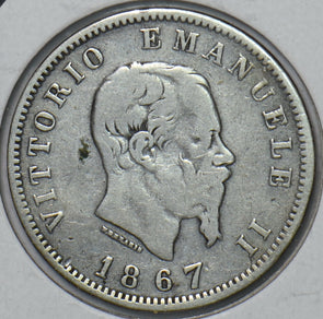Italy 1867 Lira 194748 combine shipping