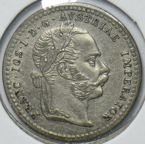 Austria 1872 10 Kreuzer Eagle animal 193462 combine shipping