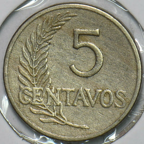 Peru 1923 5 Centavos 152516 combine shipping