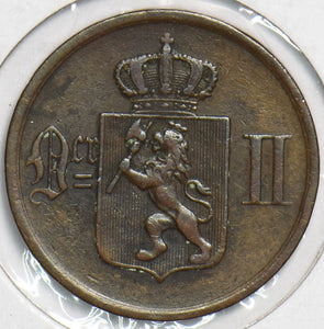 Norway 1891 2 Ore 197598 combine shipping