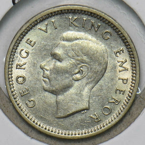 New Zealand 1942 3 Pence N0223 combine shipping