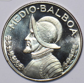 Panama 1966 1/2 Balboa Proof 296328 combine shipping