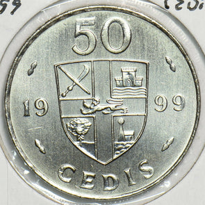 Ghana 1999 50 Cedis 0 197743 combine shipping
