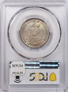 Venezuela 1945 Bolivar PCGS MS 65 PC1435 combine shipping