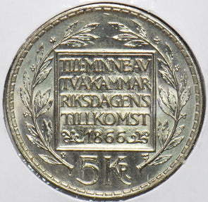 Sweden 1966 5 Kronor 293823 combine shipping