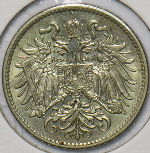 Austria 1915 10 Heller Eagle animal 195290 combine shipping