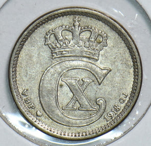 Denmark 1918 10 Ore 198287 combine shipping