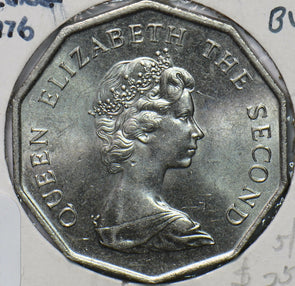 Hong Kong 1976 5 Dollars Lion animal  290479 combine shipping