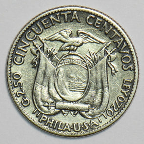 Ecuador 1928 50 Centavos 197564 combine shipping
