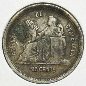 Guatemala 1881 25 Centavos Bird animal 298468 combine shipping