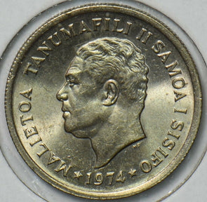 Samoa 1974 5 Sene 190670 combine shipping