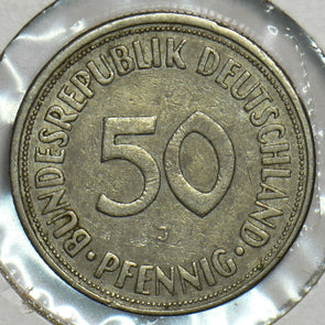 Germany 1950 J 50 Pfennig 904210 combine shipping