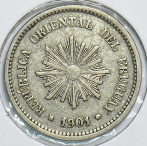 Uruguay 1901 2 Centesimos 298950 combine shipping