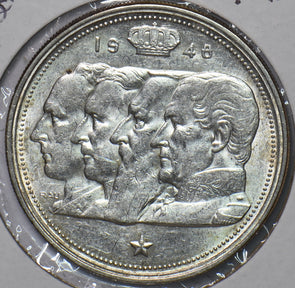 Belgium 1948 100 Francs Lion animal 295825 combine shipping