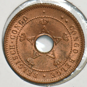 Belgium Congo 1919 Centime 491428 combine shipping