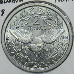 French New Caledonia 1949 2 Francs Bird animal 297739 combine shipping