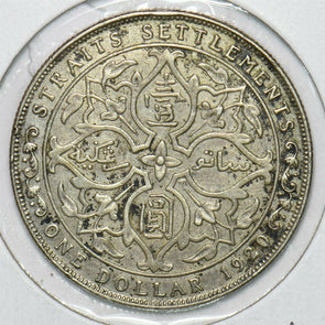 Straits Settlements 1920 Dollar S0314 combine shipping