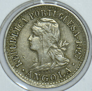 Portugal 1927 Angola 10 Centavos 191627 combine shipping