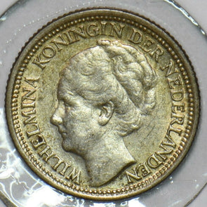 Netherlands 1937 10 Cents 152606 combine shipping