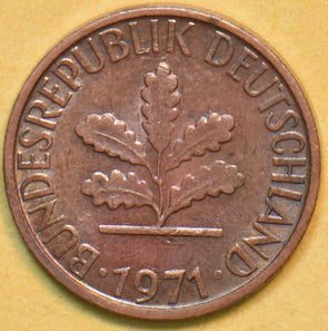 Germany 1971 Pfennig 902320 combine shipping