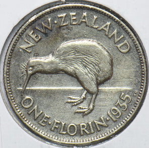 New Zealand 1935 Florin Kiwi Bird animal 240038 combine shipping